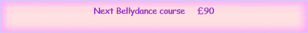 Next Bellydance course  